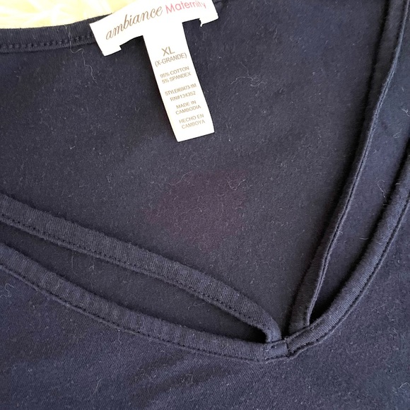 Ambiance Maternity top, size XL. - Picture 2 of 4